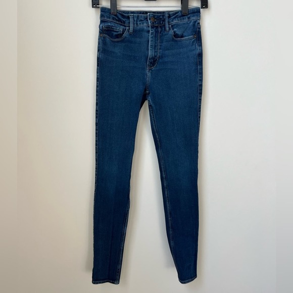 Abercrombie & Fitch Mid Rise Skinny Jegging Jeans Size 2 or 26 - Picture 2 of 9